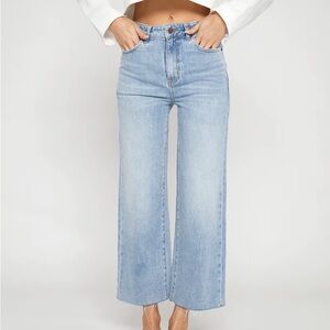 Oliver Logan Aberdeen - Wide Leg Crop Jeans in 27